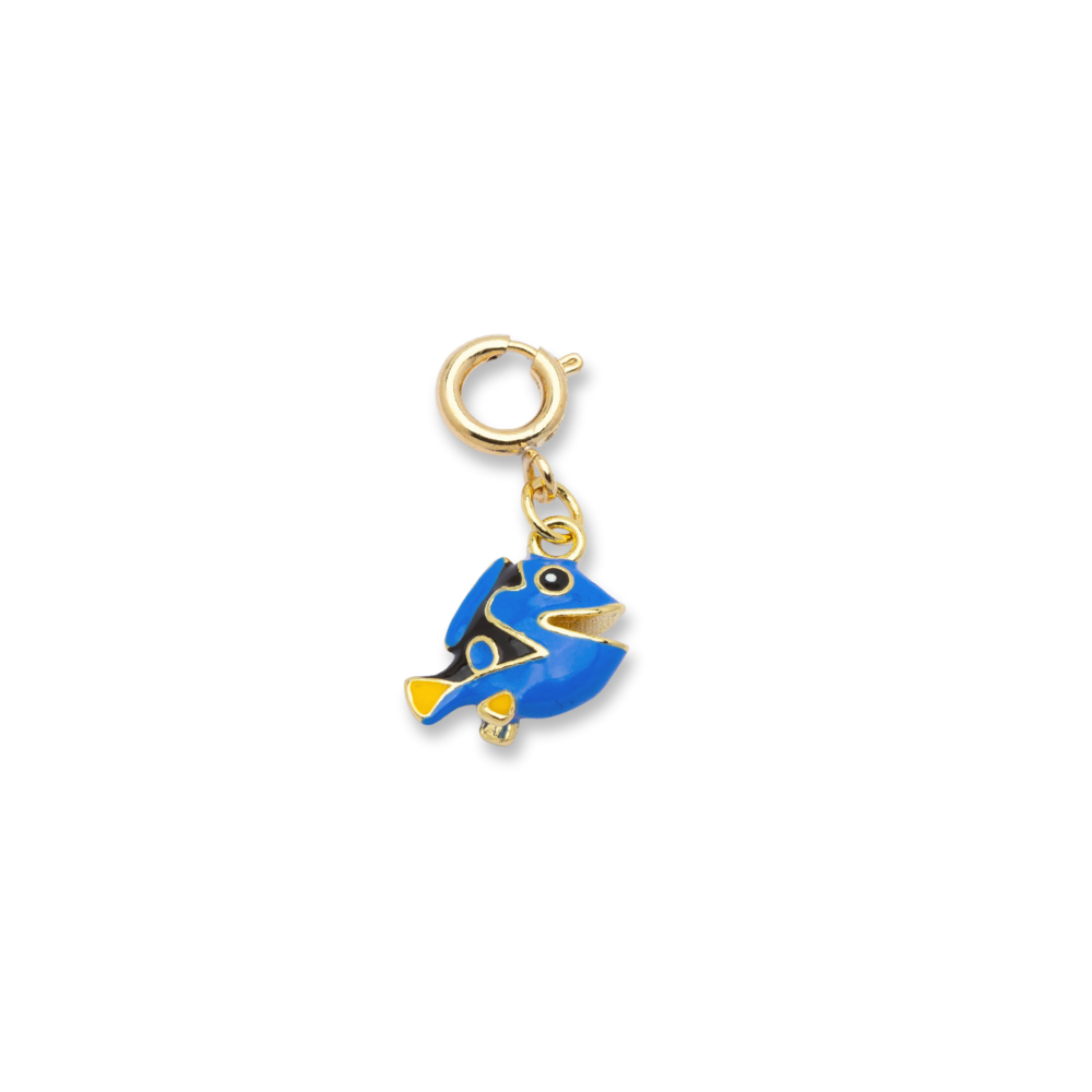Blue Tang Fish Charm