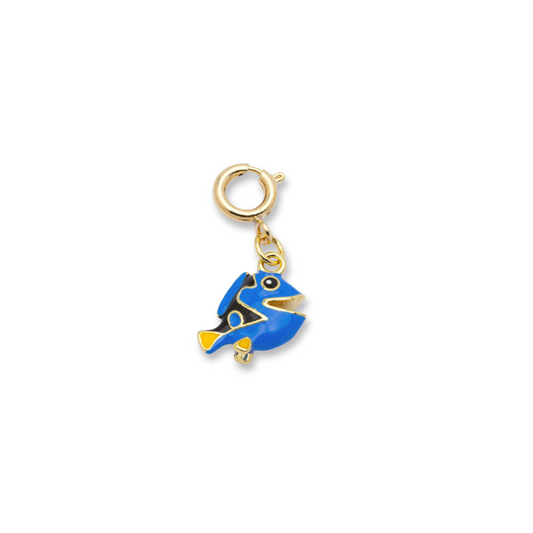 Blue Tang Fish Charm