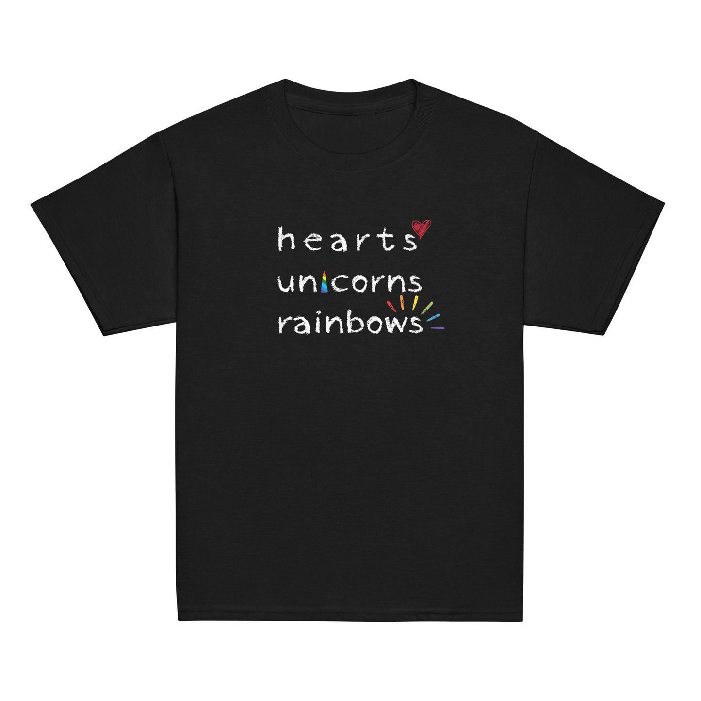 ❤️ 🦄 🌈 iconic kids t-shirt